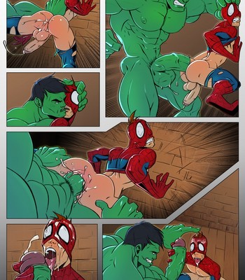 Spidey VS Hulk Sex Comic sex 3