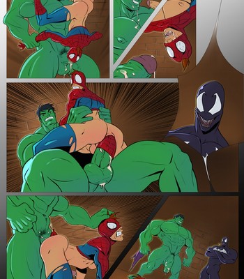Spidey VS Hulk Sex Comic sex 6