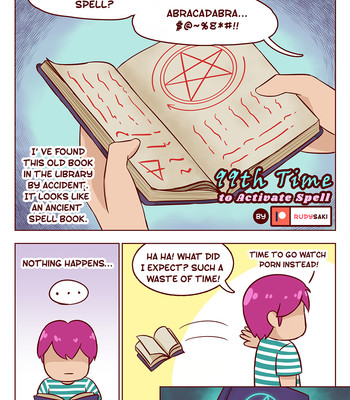 Porn Comics - 99th Time To Activate Spell