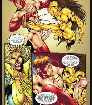 The Incredibly Hung Naked Justice 1 Sex Comic sex 5