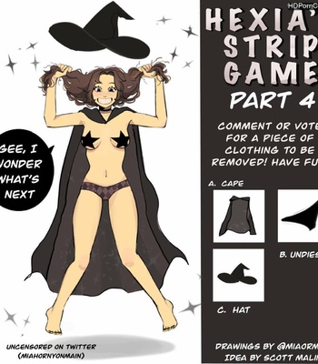 Hexia’s Strip Game comic porn sex 5