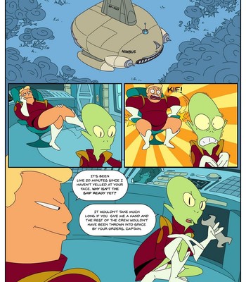 Zapp Brannigan And The Misterious Omicronian comic porn sex 2