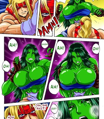 Alex vs She-Hulk comic porn sex 2