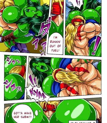 Alex vs She-Hulk comic porn sex 5