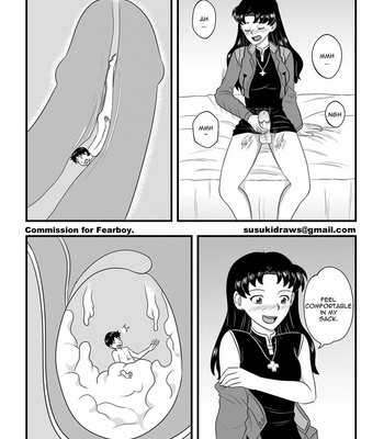Misato x Shinji comic porn sex 3
