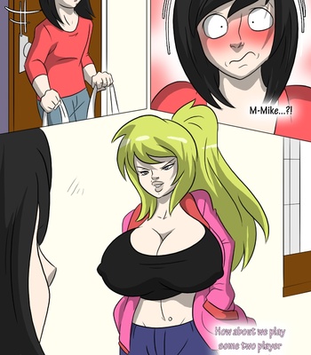 Gamer Girl Roommate comic porn sex 9