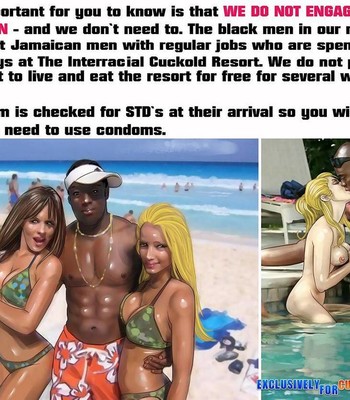 The Interracial Cuckold Resort comic porn sex 4