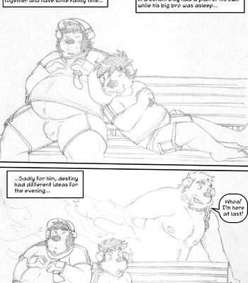 Kuma Senshi No Bokki Meets Bobo’s Family comic porn thumbnail 001