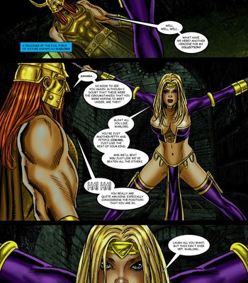9 Superheroines VS Warlord 2 Sex Comic sex 6