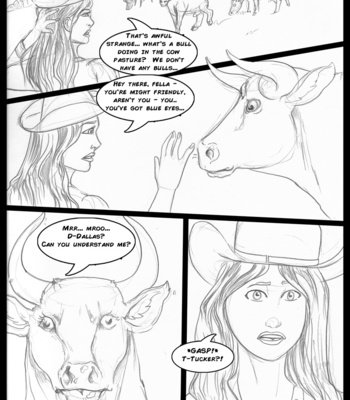 The Cattle Drive – Cowboy Bull And Cowgirl Cow comic porn sex 22