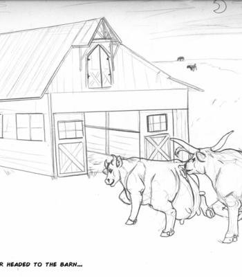 The Cattle Drive – Cowboy Bull And Cowgirl Cow comic porn sex 117