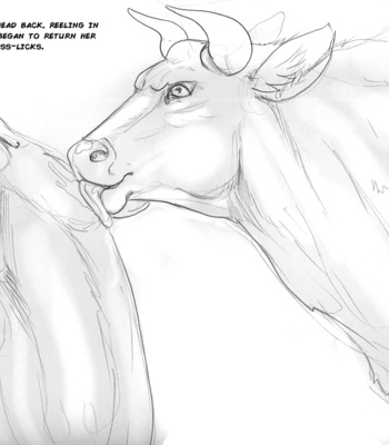 The Cattle Drive – Cowboy Bull And Cowgirl Cow comic porn sex 175