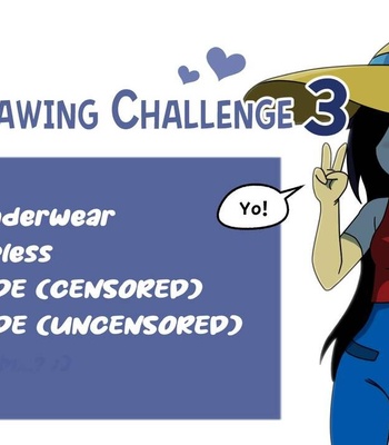 Porn Comics - Nudity Drawing Challenge 3