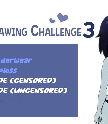 Nudity Drawing Challenge 3 comic porn sex 3