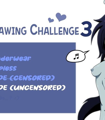 Nudity Drawing Challenge 3 comic porn sex 4