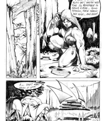 Kyra 1 – Kyra Meets The Alien Huntress comic porn sex 5