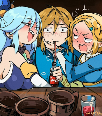 Zelda And Aqua Having A Good Time comic porn sex 3