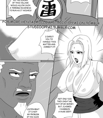 Tsunade's Lost Bet comic porn sex 2