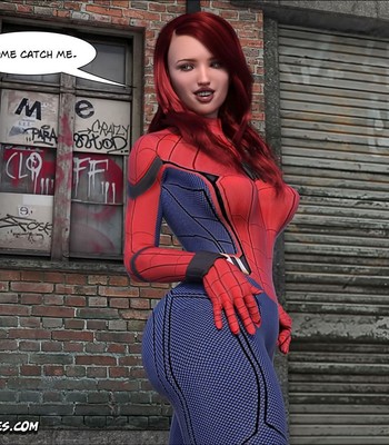 Spider Gwen x Rhino 3 comic porn sex 49