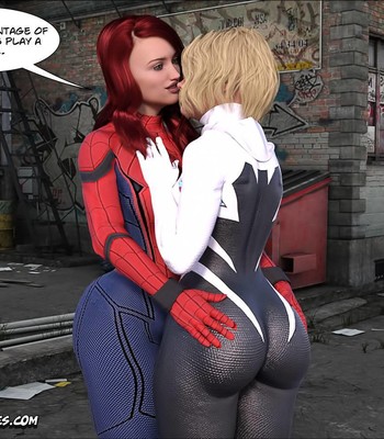 Spider Gwen x Rhino 3 comic porn sex 51
