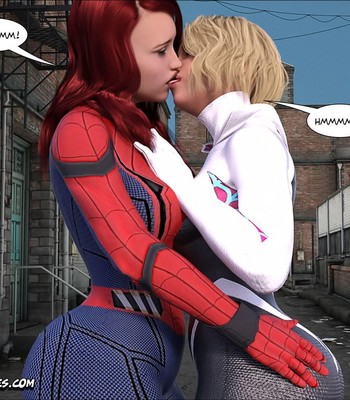 Spider Gwen x Rhino 3 comic porn sex 52