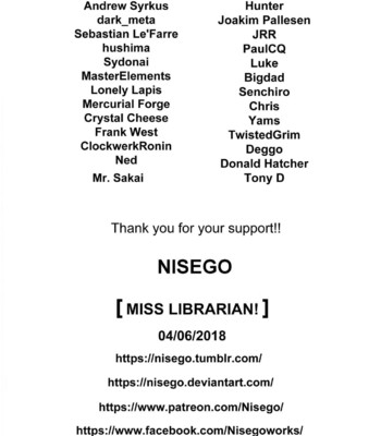 Miss Librarian! comic porn sex 17