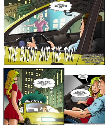 The Blond And The Taxi Sex Comic sex 2