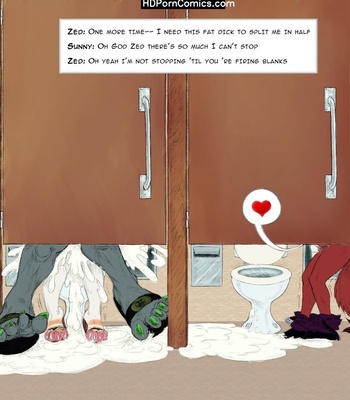 Restroom Railings comic porn sex 5