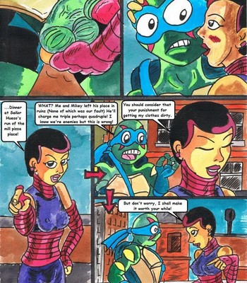 Rise Of The Teenage Mutant Ninja Turtles – Quiet Time comic porn sex 4