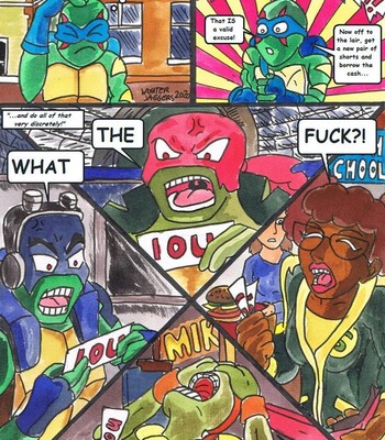 Rise Of The Teenage Mutant Ninja Turtles – Quiet Time comic porn sex 6