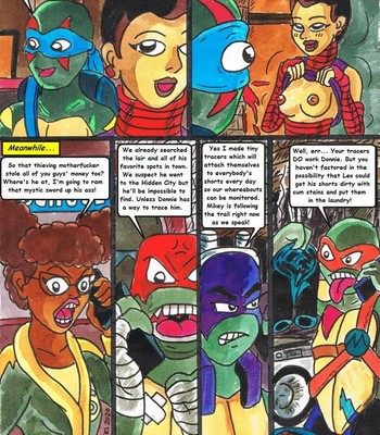 Rise Of The Teenage Mutant Ninja Turtles – Quiet Time comic porn sex 8