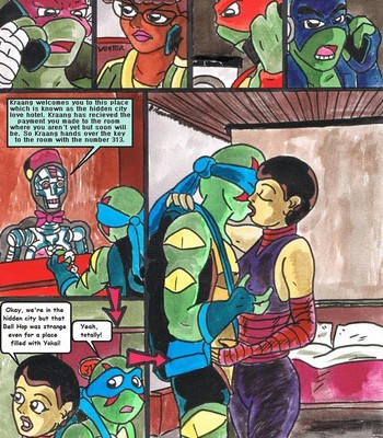 Rise Of The Teenage Mutant Ninja Turtles – Quiet Time comic porn sex 9