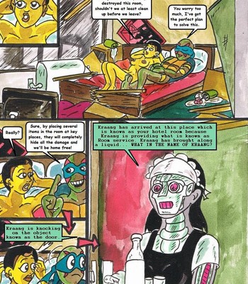 Rise Of The Teenage Mutant Ninja Turtles – Quiet Time comic porn sex 14