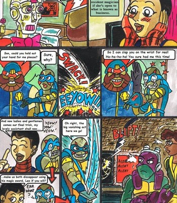 Rise Of The Teenage Mutant Ninja Turtles – Quiet Time comic porn sex 17