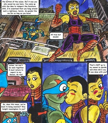 Rise Of The Teenage Mutant Ninja Turtles – Quiet Time comic porn sex 18