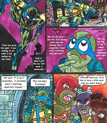 Rise Of The Teenage Mutant Ninja Turtles – Quiet Time comic porn sex 20