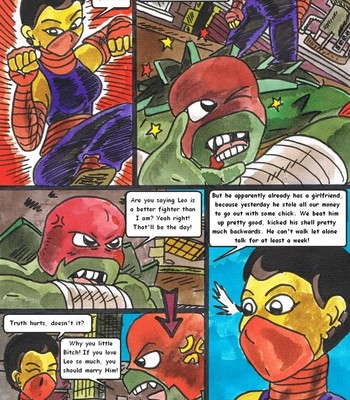 Rise Of The Teenage Mutant Ninja Turtles – Quiet Time comic porn sex 21