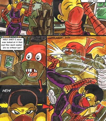 Rise Of The Teenage Mutant Ninja Turtles – Quiet Time comic porn sex 22