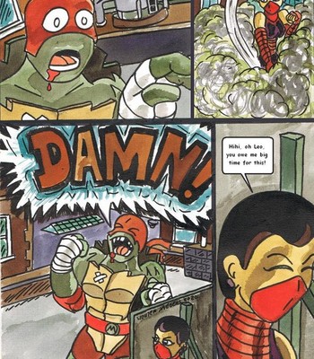 Rise Of The Teenage Mutant Ninja Turtles – Quiet Time comic porn sex 23