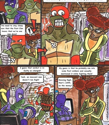 Rise Of The Teenage Mutant Ninja Turtles – Quiet Time comic porn sex 25