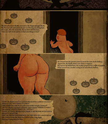 The Cursed Halloween Of The Three Legged Boy comic porn sex 6