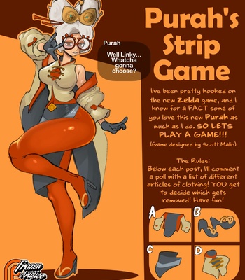Porn Comics - Purah’s Stripgame