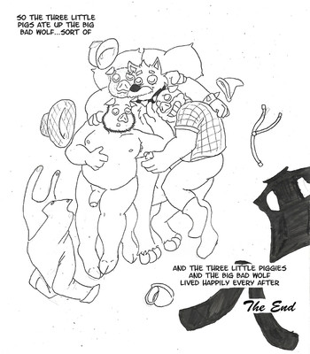 The Three Pigs And The Big Bad Wolf comic porn sex 8
