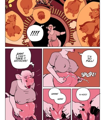 Aliens Abducted Me And Turned Me Into A Cow comic porn sex 13