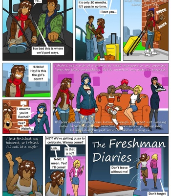 Porn Comics - Freshman Diaries