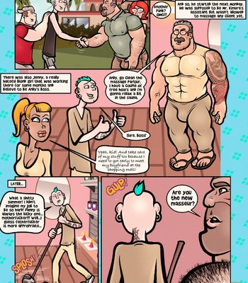 Porn Comics - The Country Club Series – Andy The Masseur