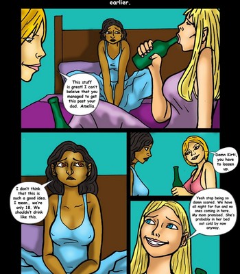 The Sleepover 4 comic porn sex 4
