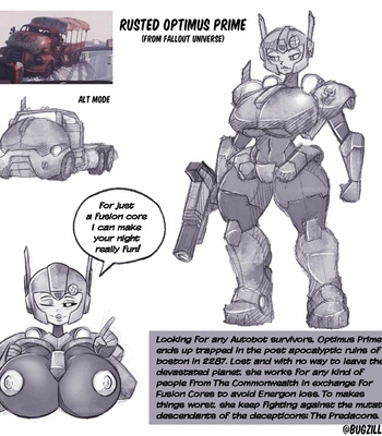 Transformers X Fallout comic porn sex 2