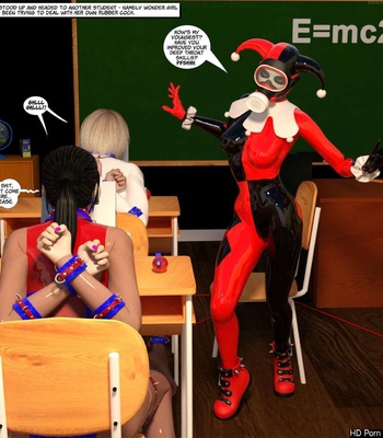 New Arkham For Superheroines 3 – Back To School comic porn sex 36