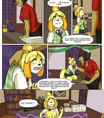 Crossing Isabelle comic porn sex 3